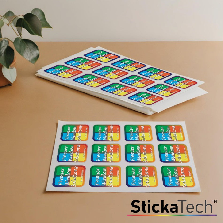 stickers square with rounded corners
