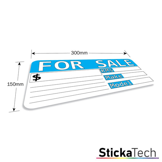 car sales sticker for your car 