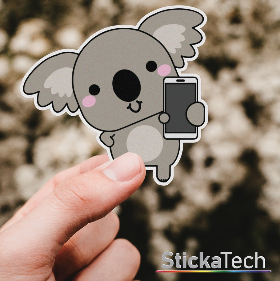 Cute Koala character sticker